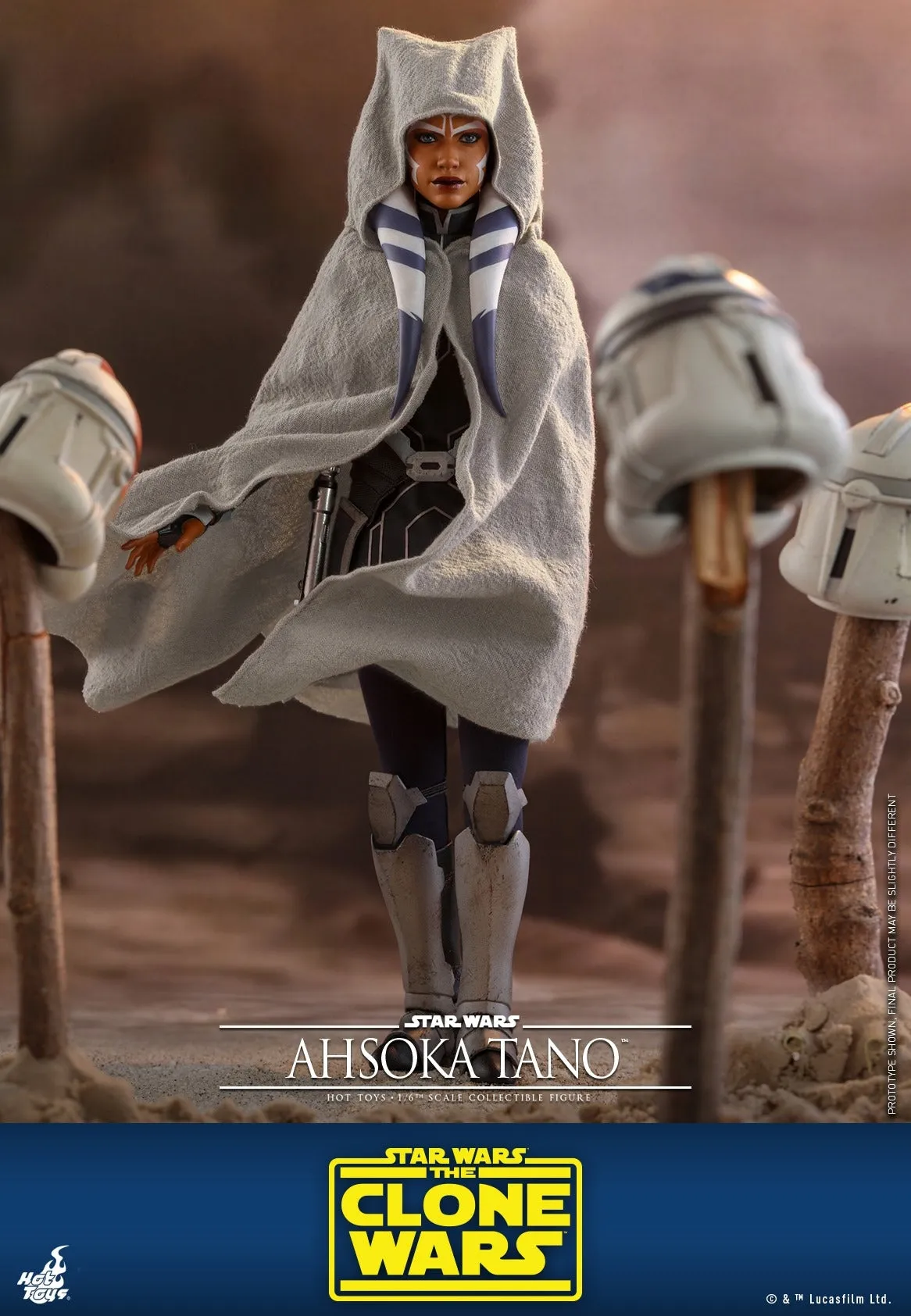 Hot Toys -  TMS021 - Star Wars: The Clone Wars™ - 1/6th scale Ahsoka Tano™ Collectible Figure