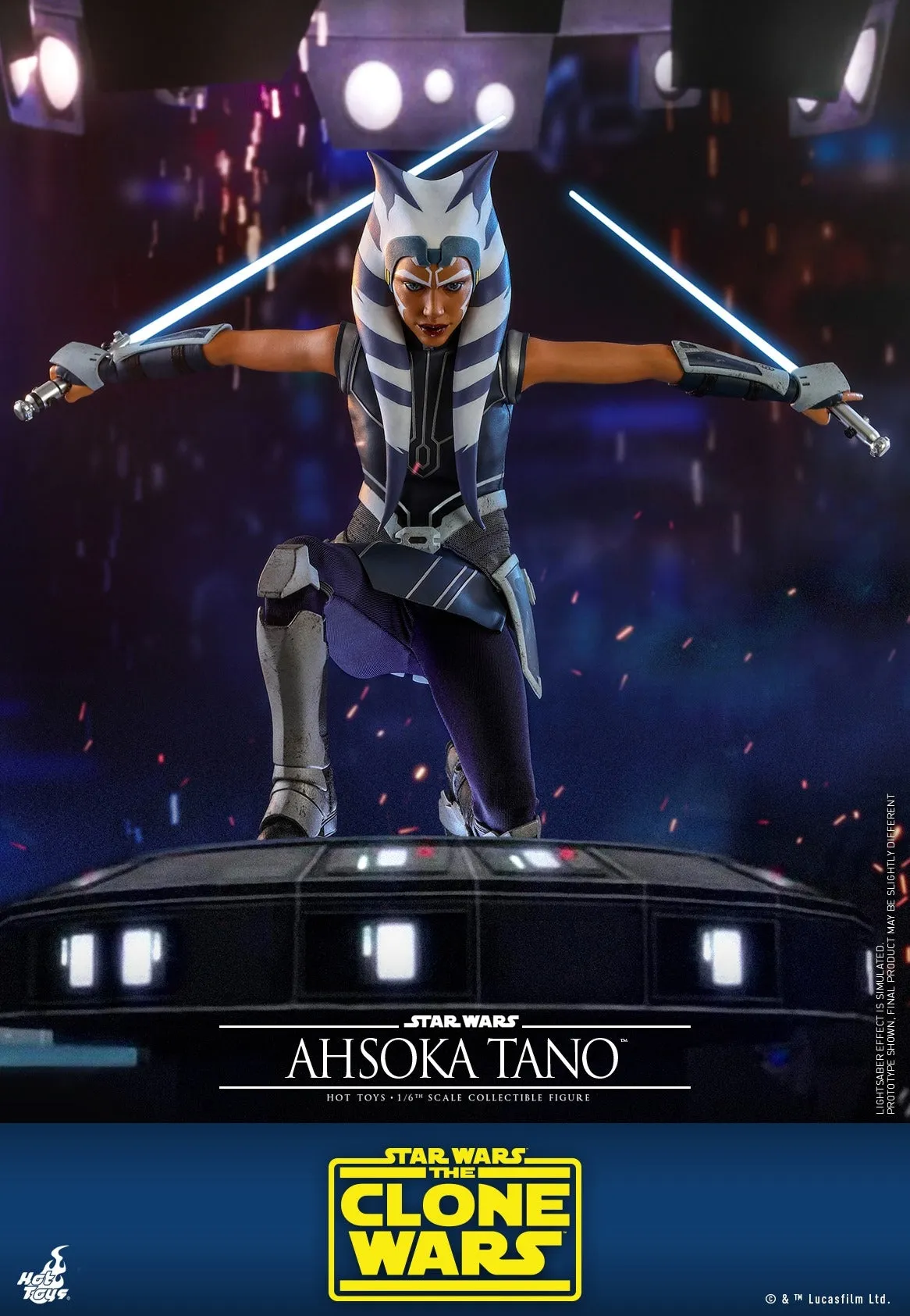 Hot Toys -  TMS021 - Star Wars: The Clone Wars™ - 1/6th scale Ahsoka Tano™ Collectible Figure