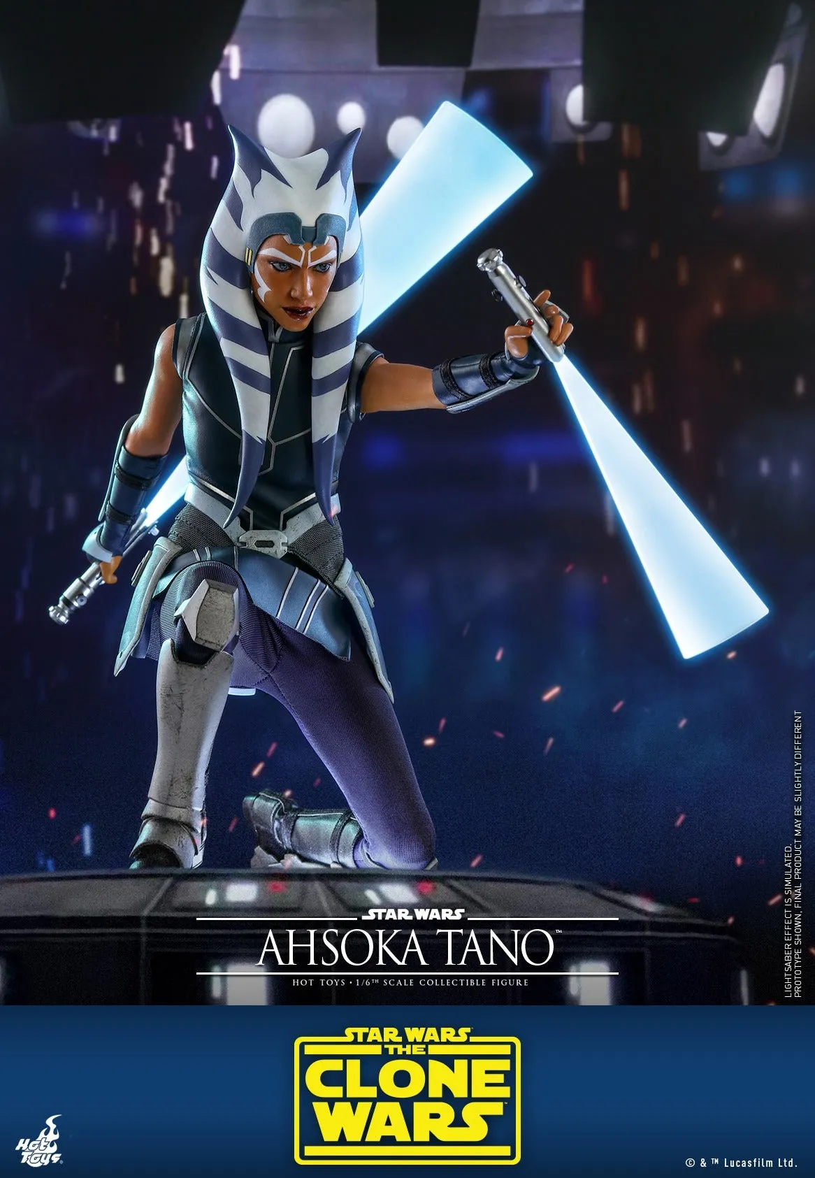 Hot Toys -  TMS021 - Star Wars: The Clone Wars™ - 1/6th scale Ahsoka Tano™ Collectible Figure