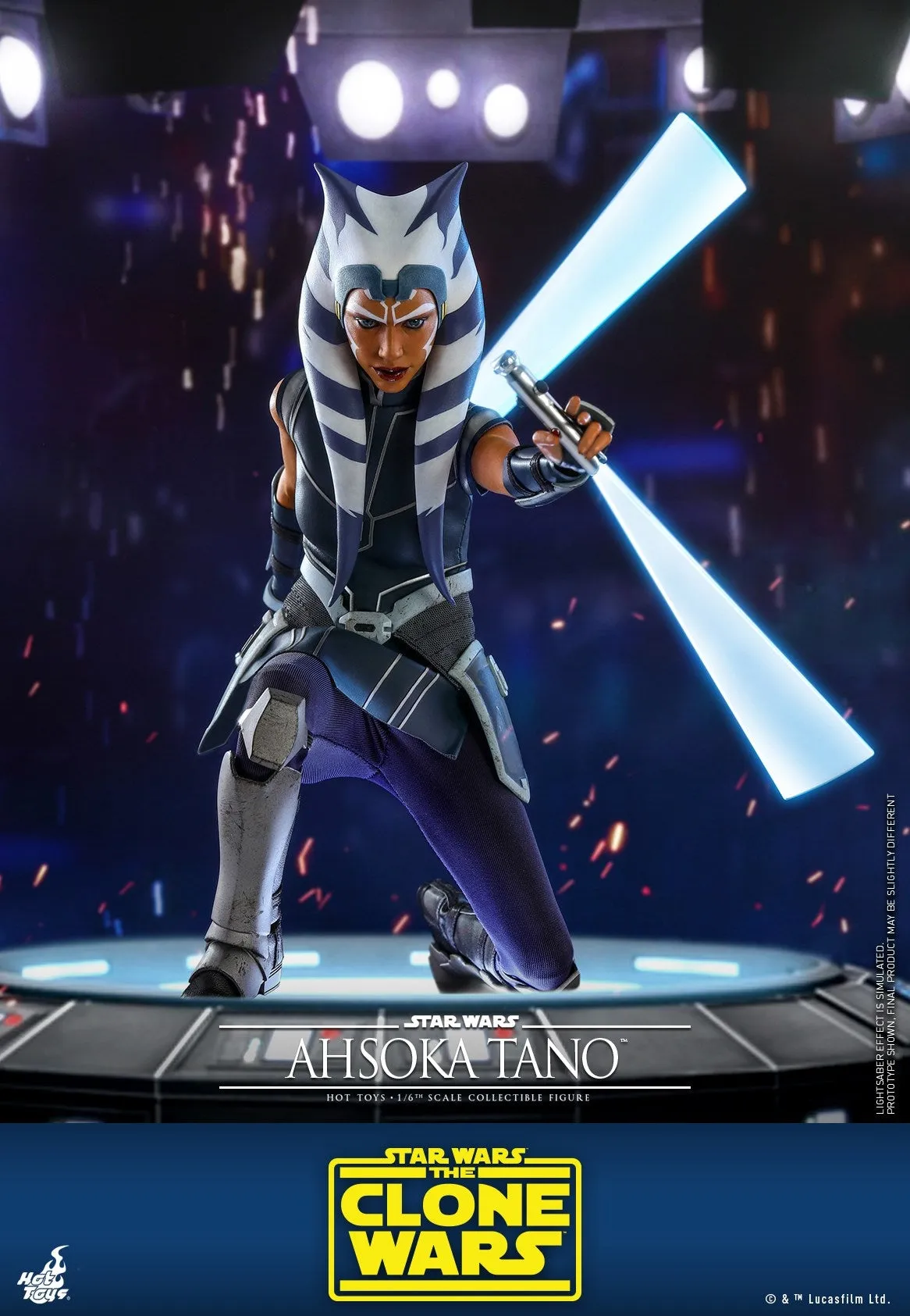 Hot Toys -  TMS021 - Star Wars: The Clone Wars™ - 1/6th scale Ahsoka Tano™ Collectible Figure