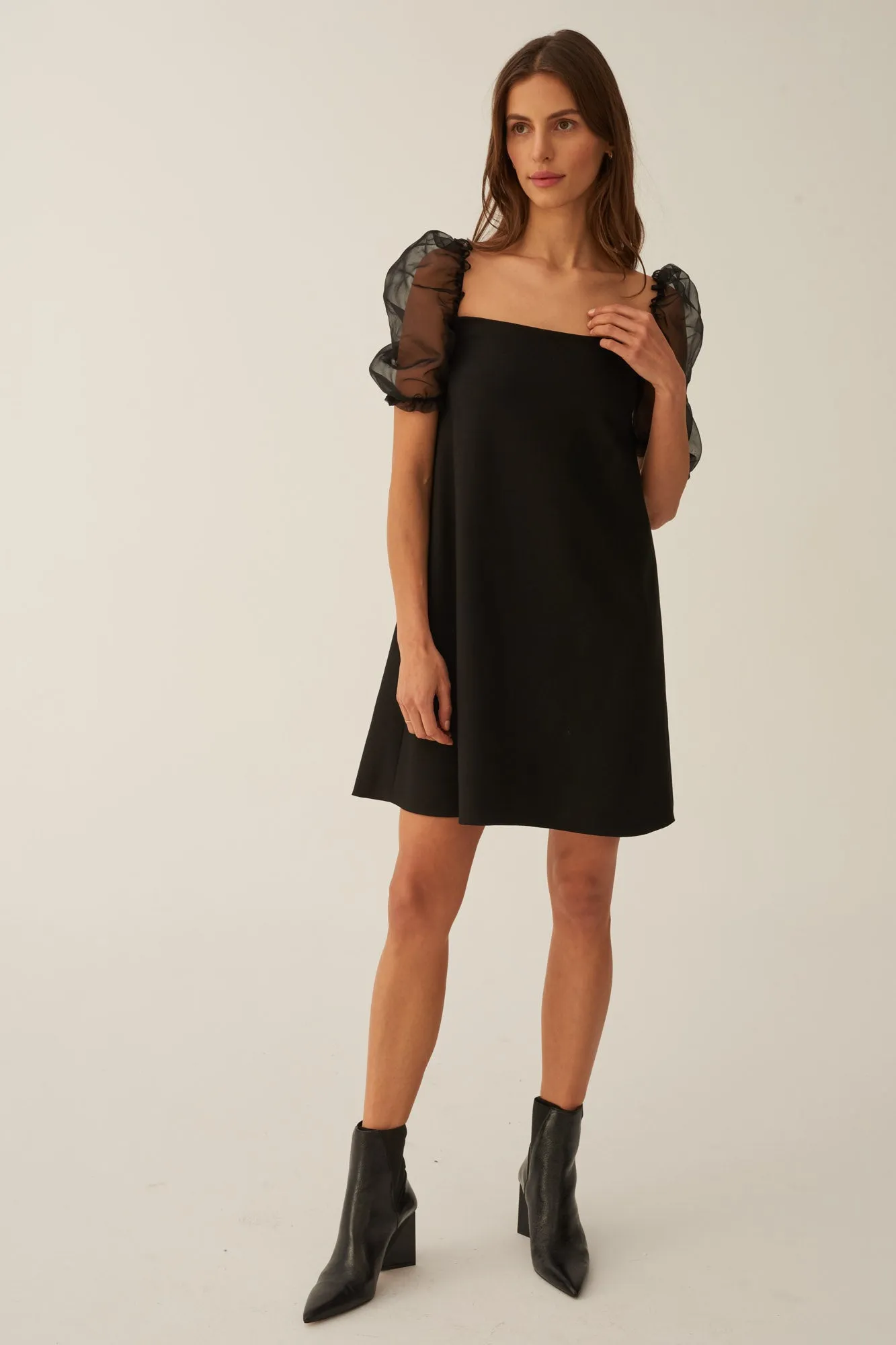 In Full Bloom Dress Black