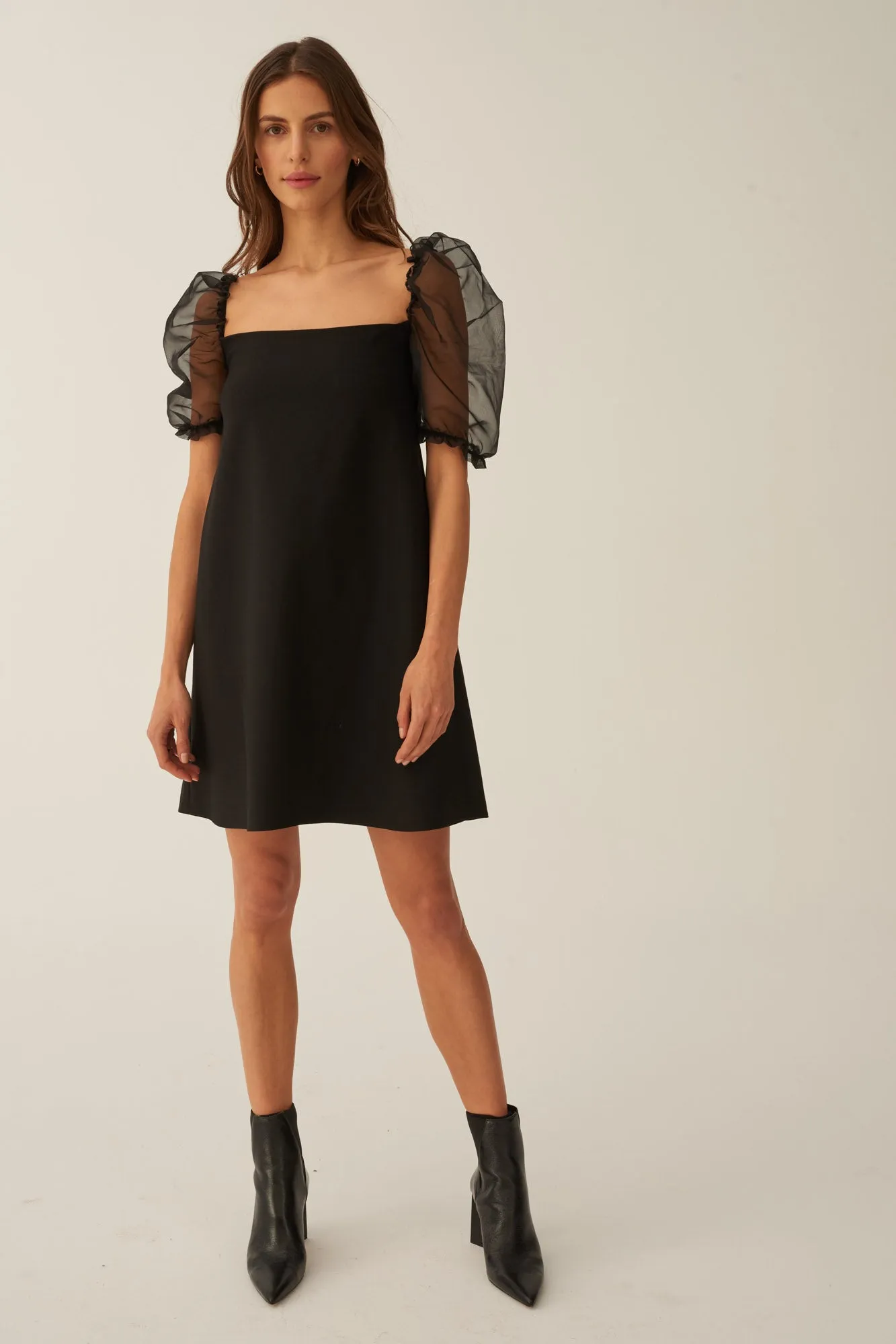 In Full Bloom Dress Black