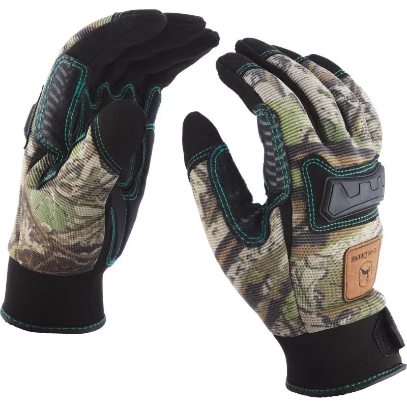 John Deere Synthetic Leather Work Gloves