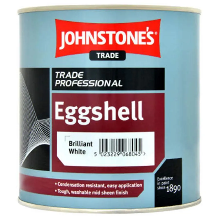 Johnstones Trade Brilliant White Eggshell