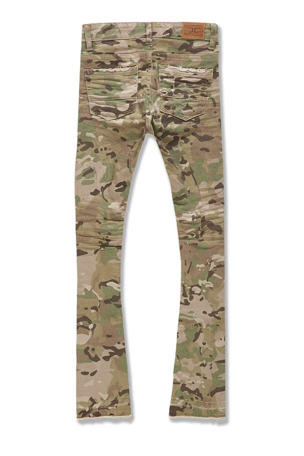 Kids Stacked Tribeca Twill Pants (Camo 2.0)