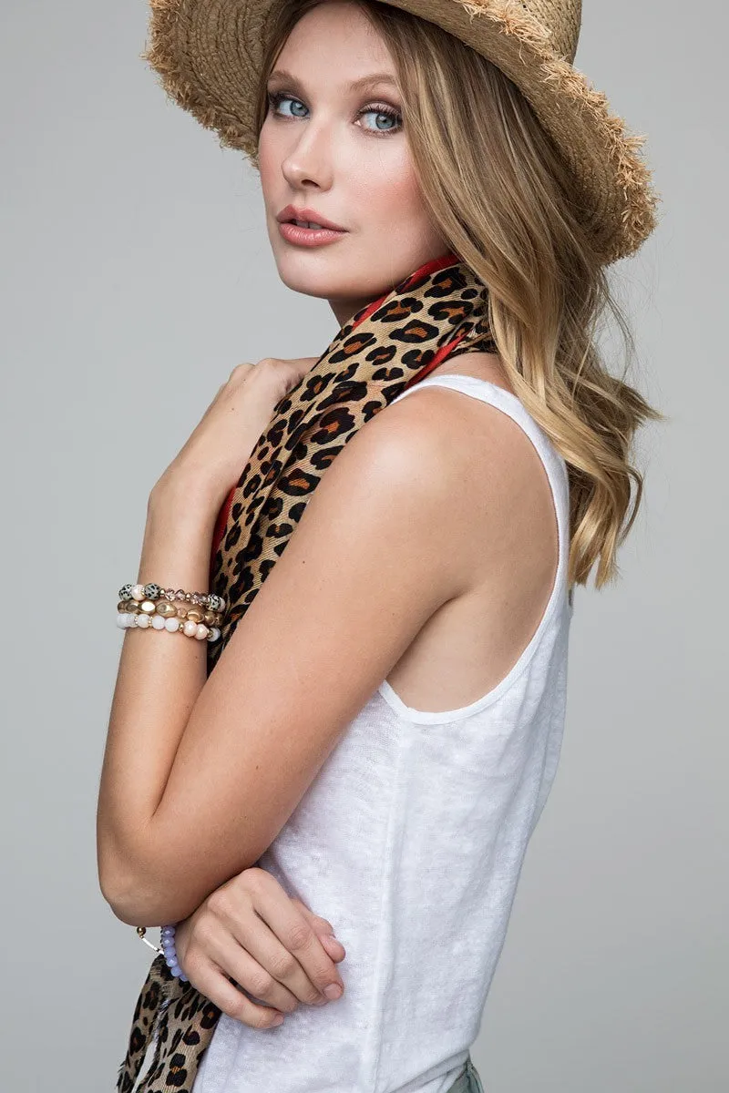 Leopard Scarf/Wrap