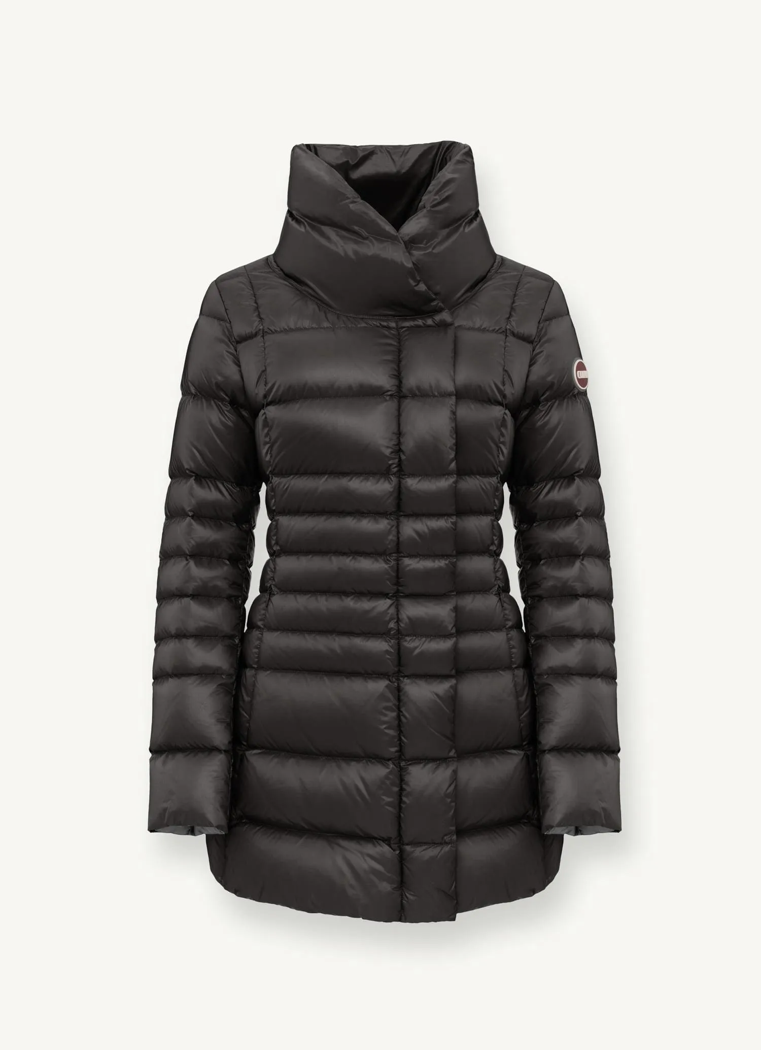 Long Puffer Down Jacket Black