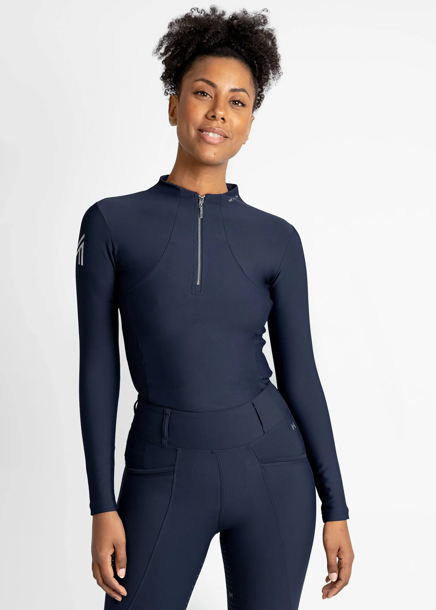 Long Sleeve Base Layer (Navy)