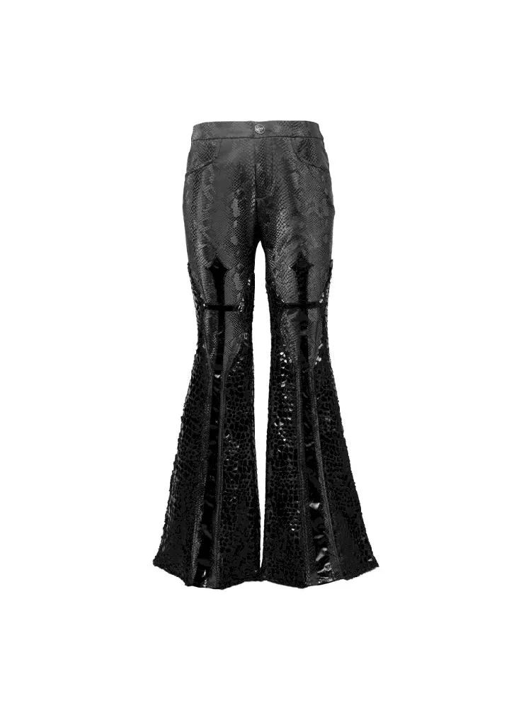 Low Waist Skinny Flared Pants【s0000011161】