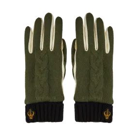 Mandalorian Faux Leather & Knit Gloves