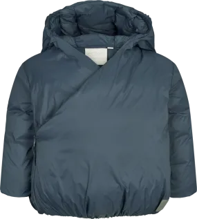 MARMAR BLUE WRAP PUFFER JACKET