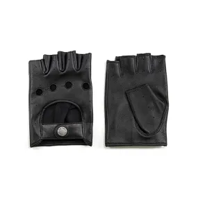 Men's Bullitt Fingerless Gloves - Black