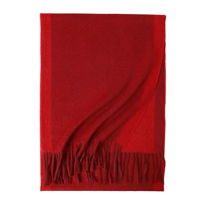 men's Woven Cashmere Scarf