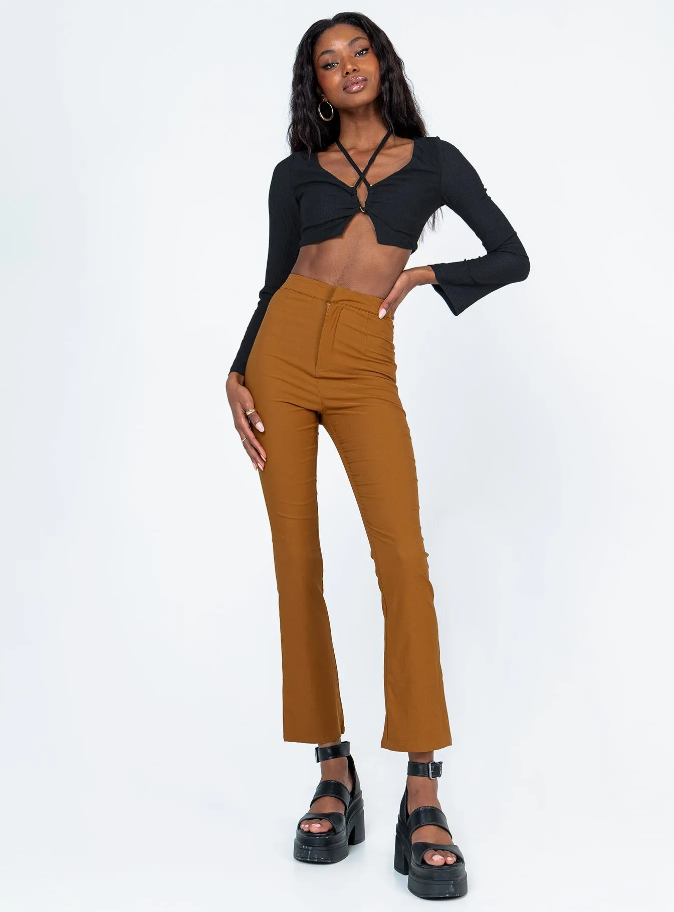 Moschato Pants Brown