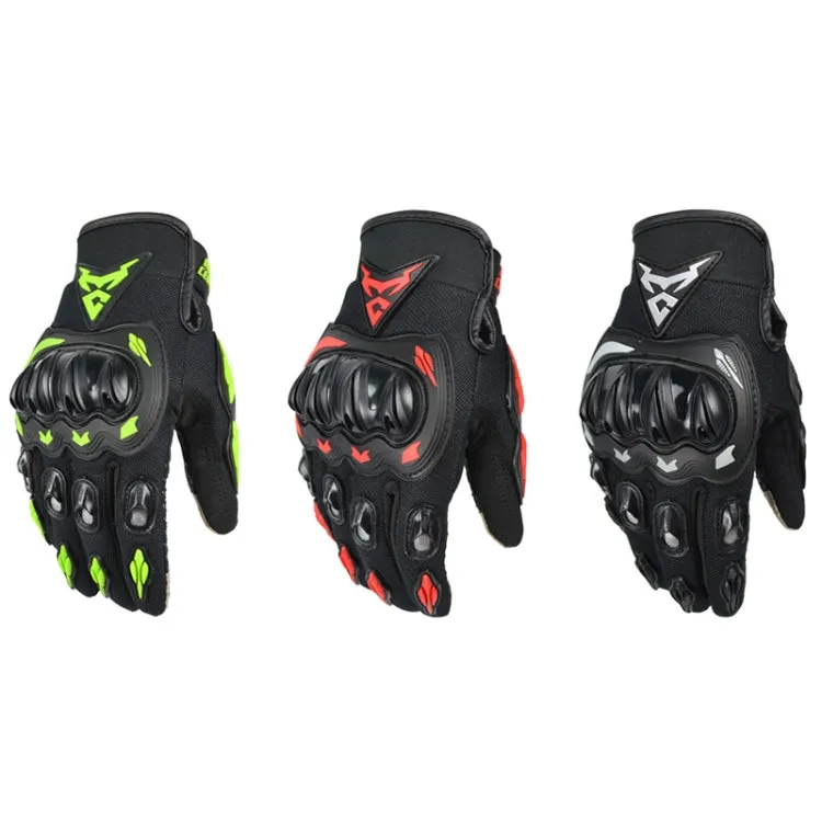 MOTOCENTRIC 13-MC-010 Touch Screen Motorcycle Breathable Gloves, Specification: XXL(Red)