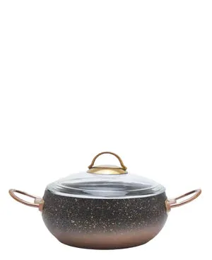 OMS Granite 26cm Non Stick Casserole - Copper