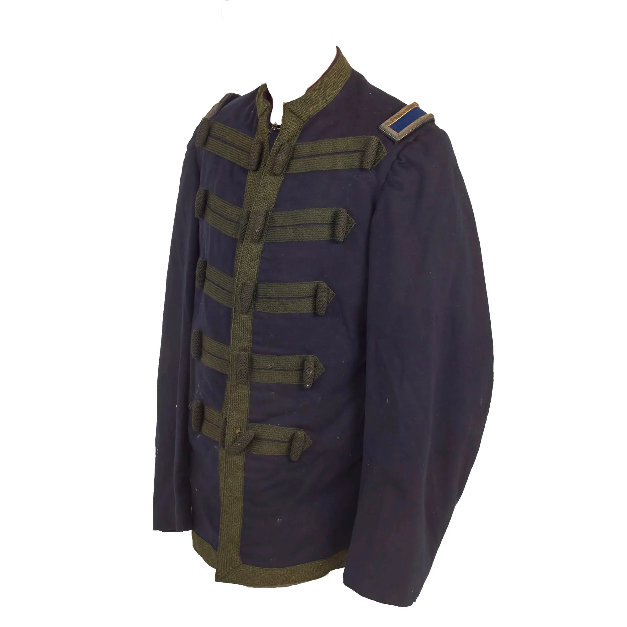 Original U.S. Spanish-American War Era US Army 2nd Lieutenant Model 1892 Undress Blouse With Blue Trousers