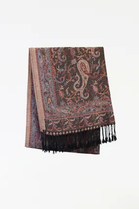 Pashmina Scarf, Earth Paisley