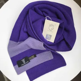 Purple Haze Lavender Pure Cashmere Scarf