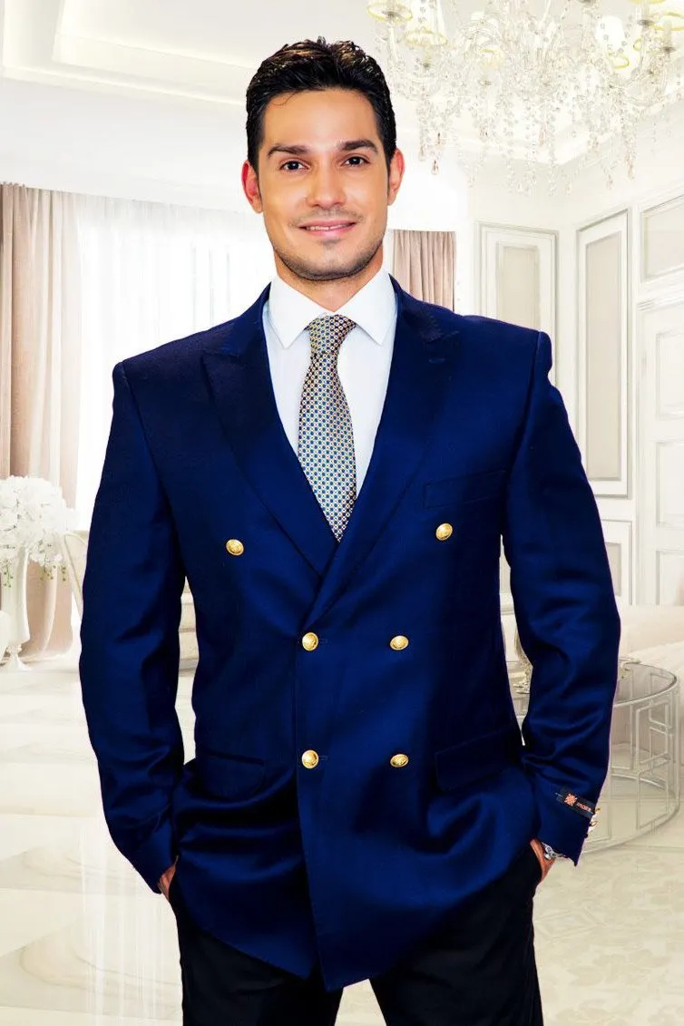 "Cambridge" Cobalt Blue Blazer Jacket