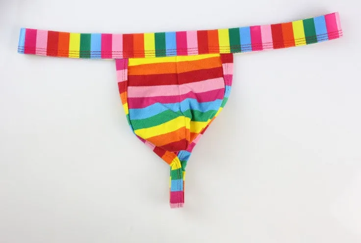 Rainbow Men's Thong - One Size