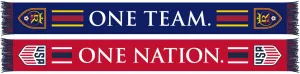 REAL SALT LAKE SCARF - One Nation. One Team. (HD Woven)