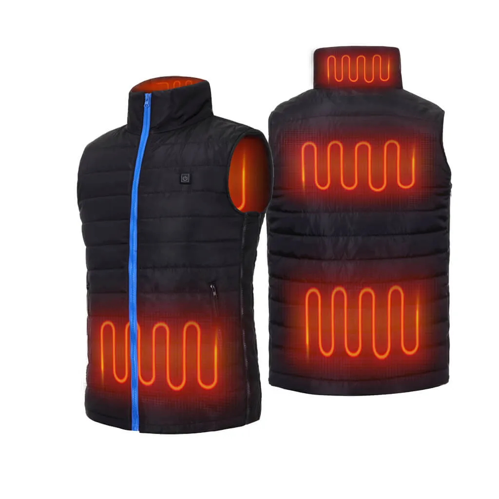 Rechargeable Heated Vest Men | Light Weight Waterproof Heated Coats | Keepwarming