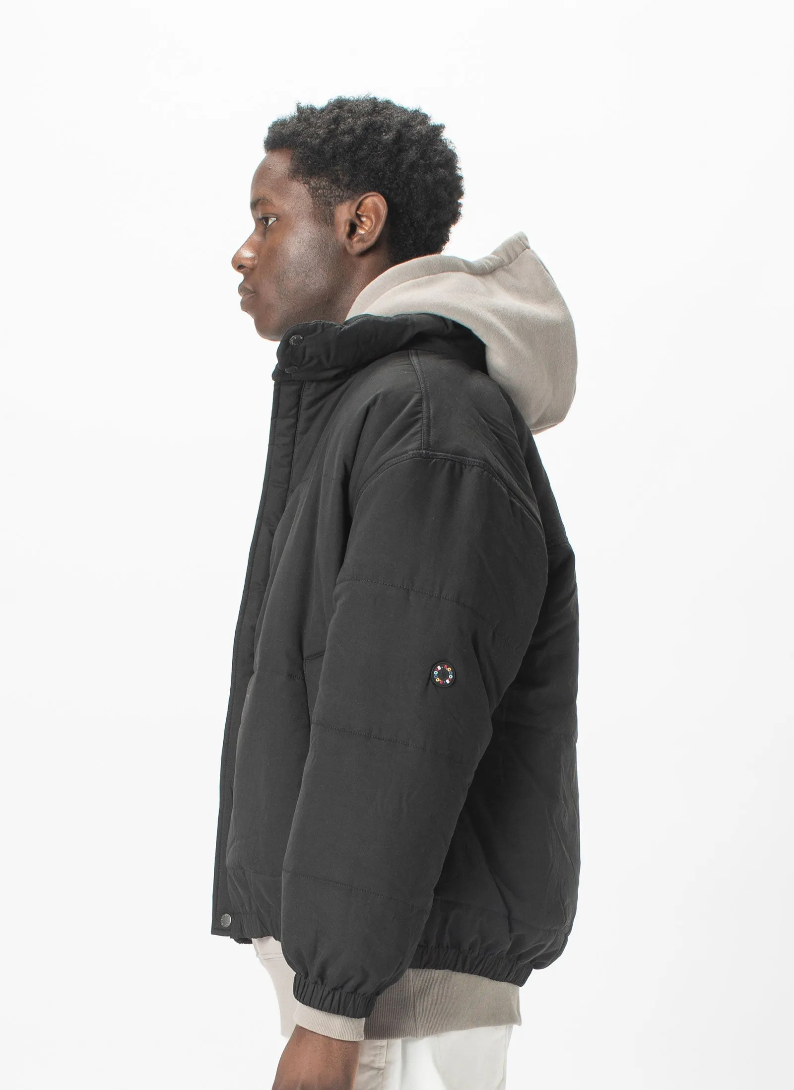 Regal Puffer Jacket Black