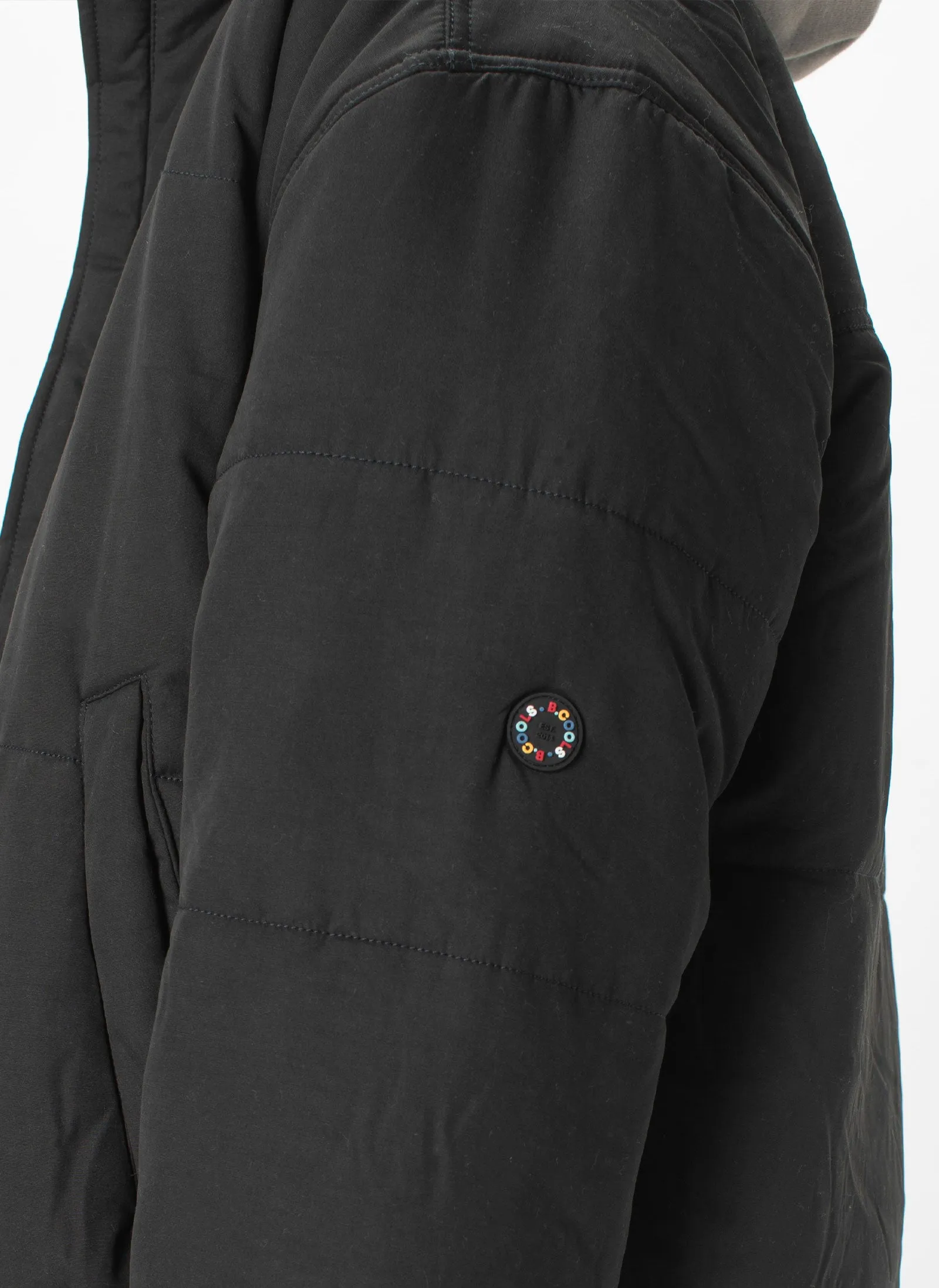 Regal Puffer Jacket Black