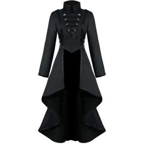 Renaissance Gothic Tailcoat Victorian Tailcoat Jacket Halloween Costumes for Women