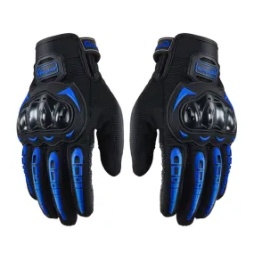 Riding Tribe MCS-17 Motorcycle Gloves Touch Screen Outdoor Riding Gloves, Size: XXL(Blue)