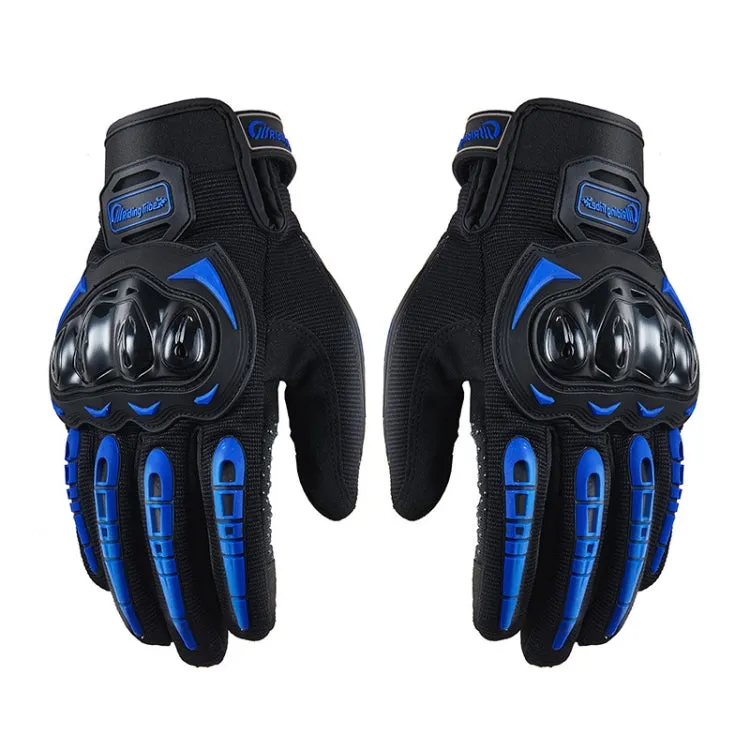 Riding Tribe MCS-17 Motorcycle Gloves Touch Screen Outdoor Riding Gloves, Size: XXL(Blue)