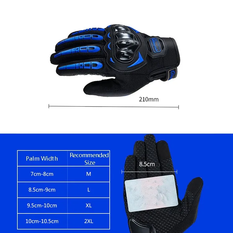 Riding Tribe MCS-17 Motorcycle Gloves Touch Screen Outdoor Riding Gloves, Size: XXL(Blue)