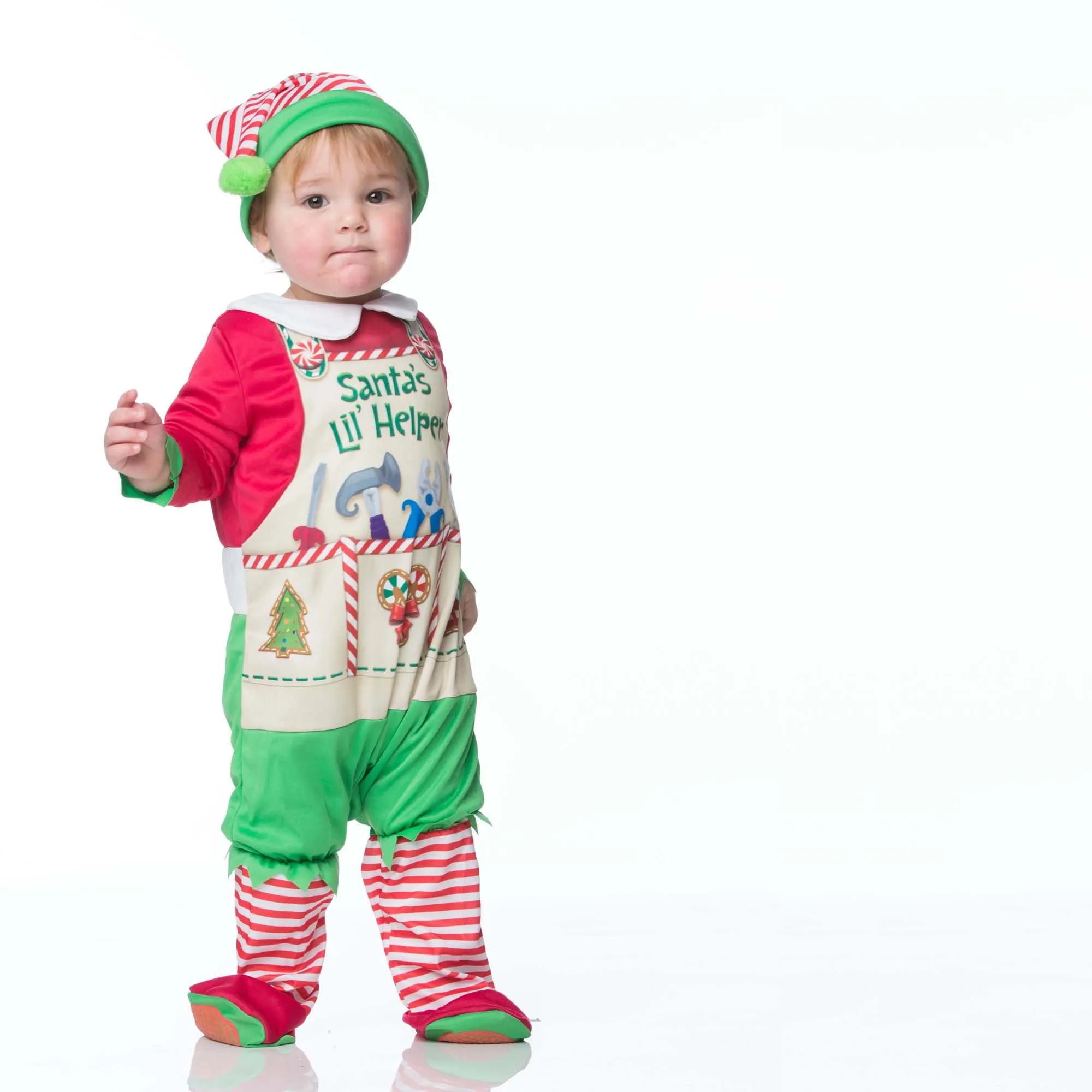 Santa's Elf Baby Fancy Dress Costume