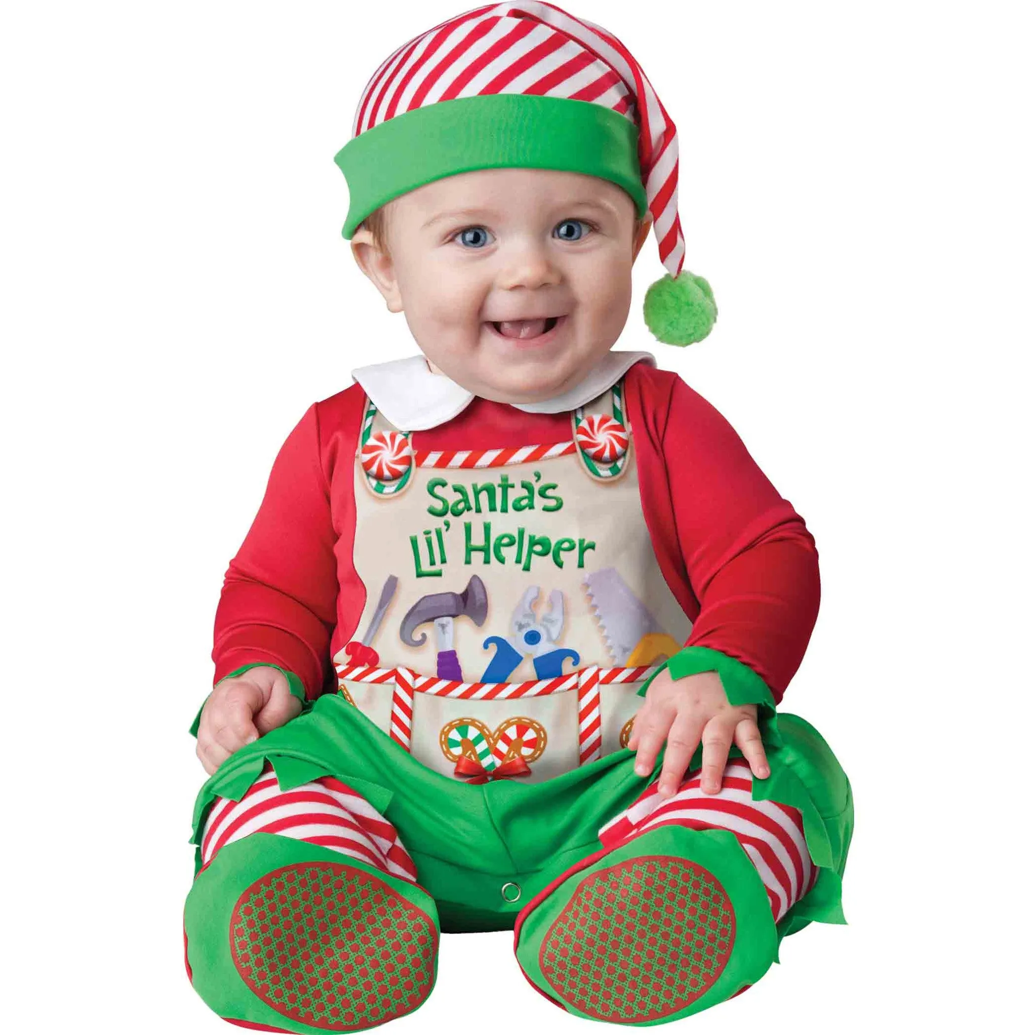 Santa's Elf Baby Fancy Dress Costume