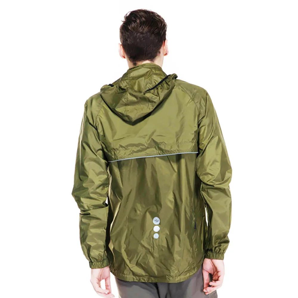 Santic Men Cycling Lightweight Jacket Green