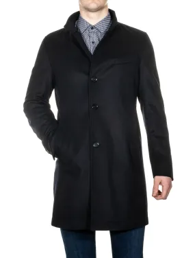 Shanty1 Wool & Cashmere Coat Navy