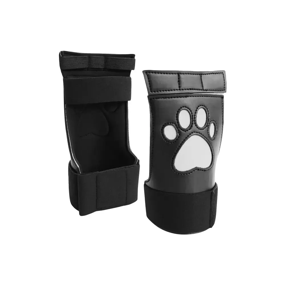 Shots Toys Neoprene Puppy Paw Gloves for Puppy Play