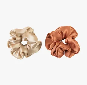 Silk Scrunchie Set - Lost Pattern