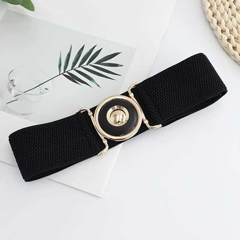 Stylish Elastic Waist Belt for Womens Dresses and Coats