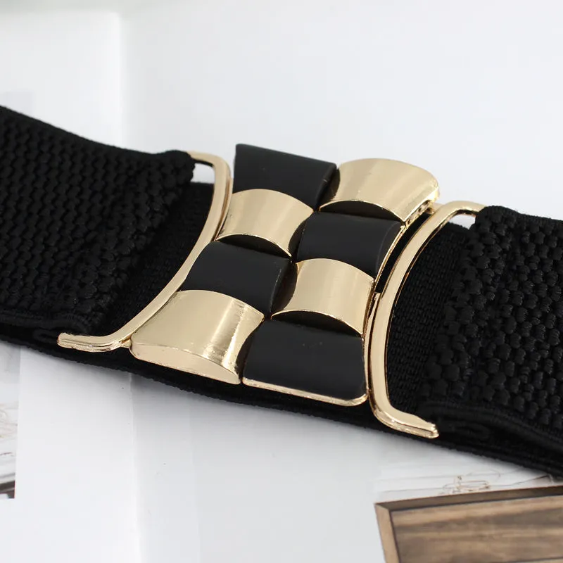 Stylish Elastic Waist Belt for Womens Dresses and Coats