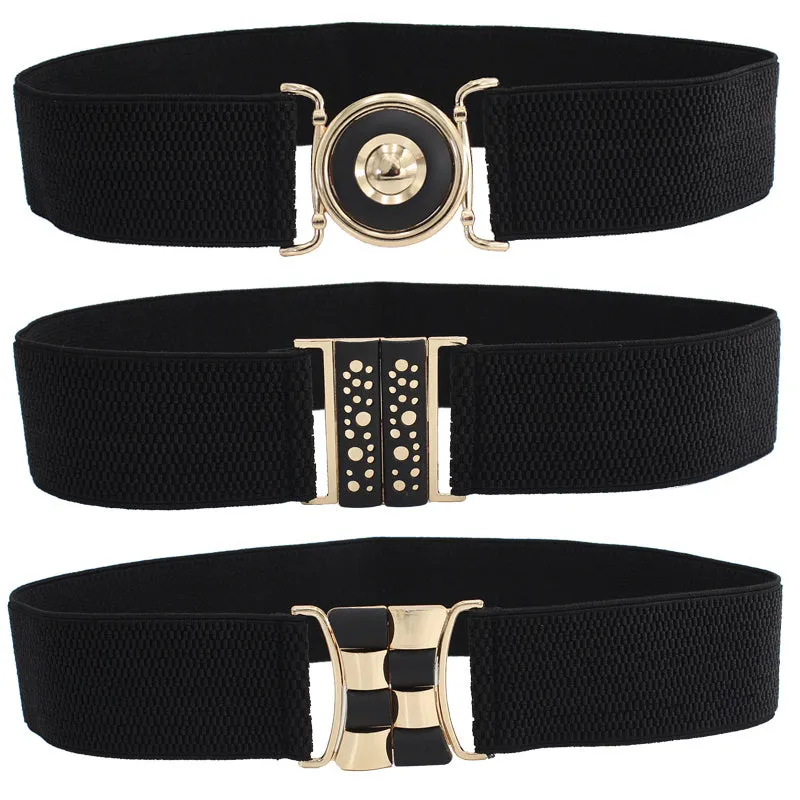 Stylish Elastic Waist Belt for Womens Dresses and Coats