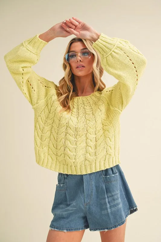 Tanya Cropped Sweater