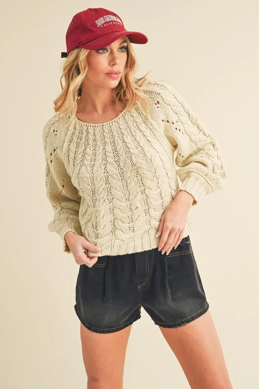 Tanya Cropped Sweater