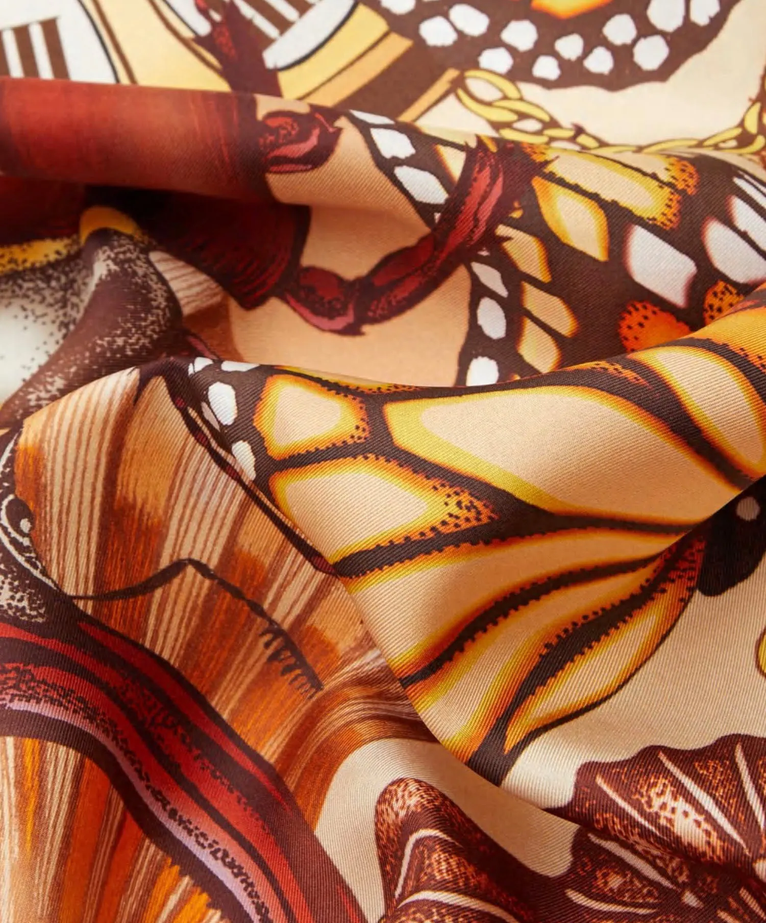 The Curiosity Cabinet Silk Scarf | 130x130cm