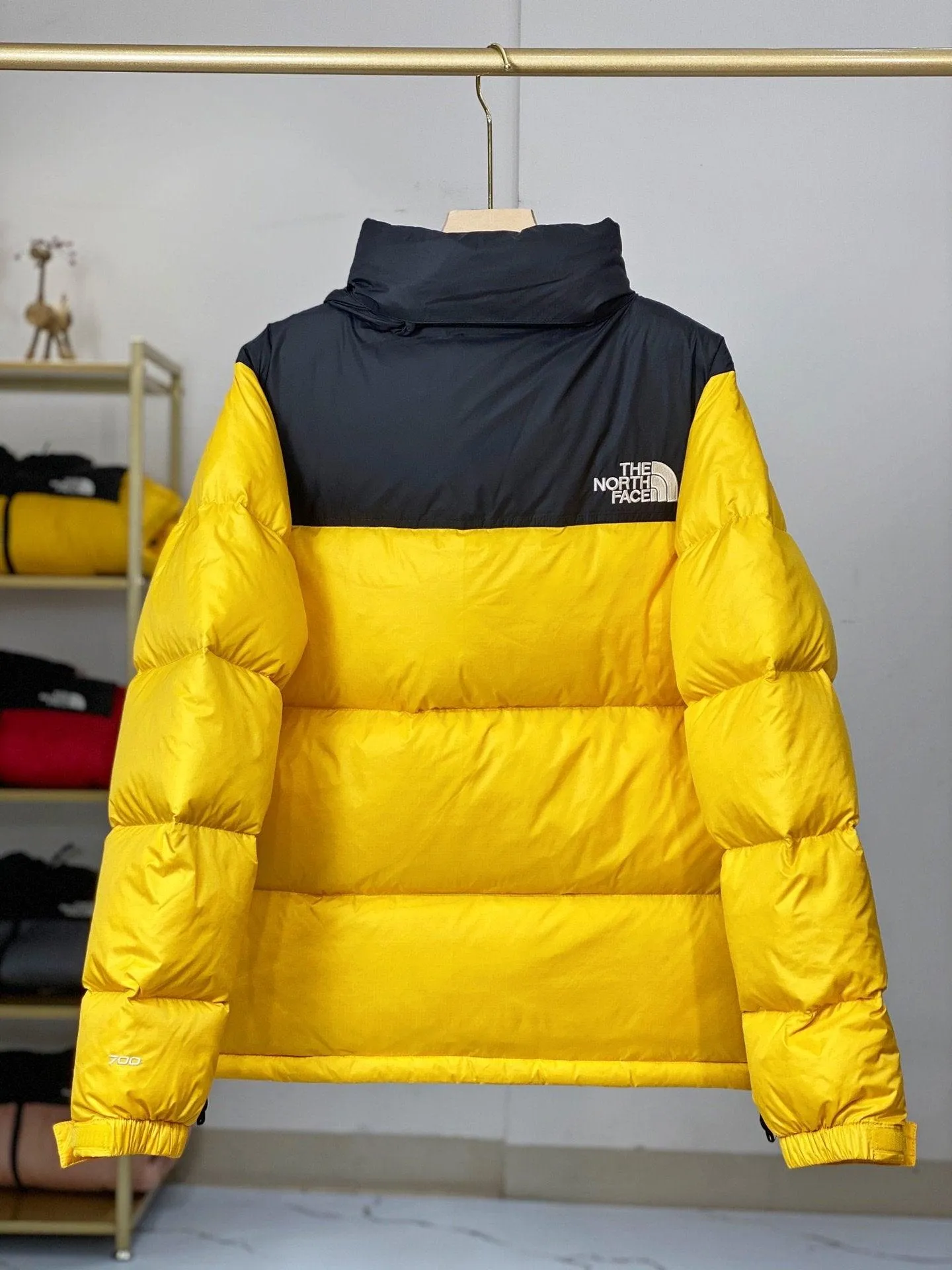 The North Face Nuptse Yellow