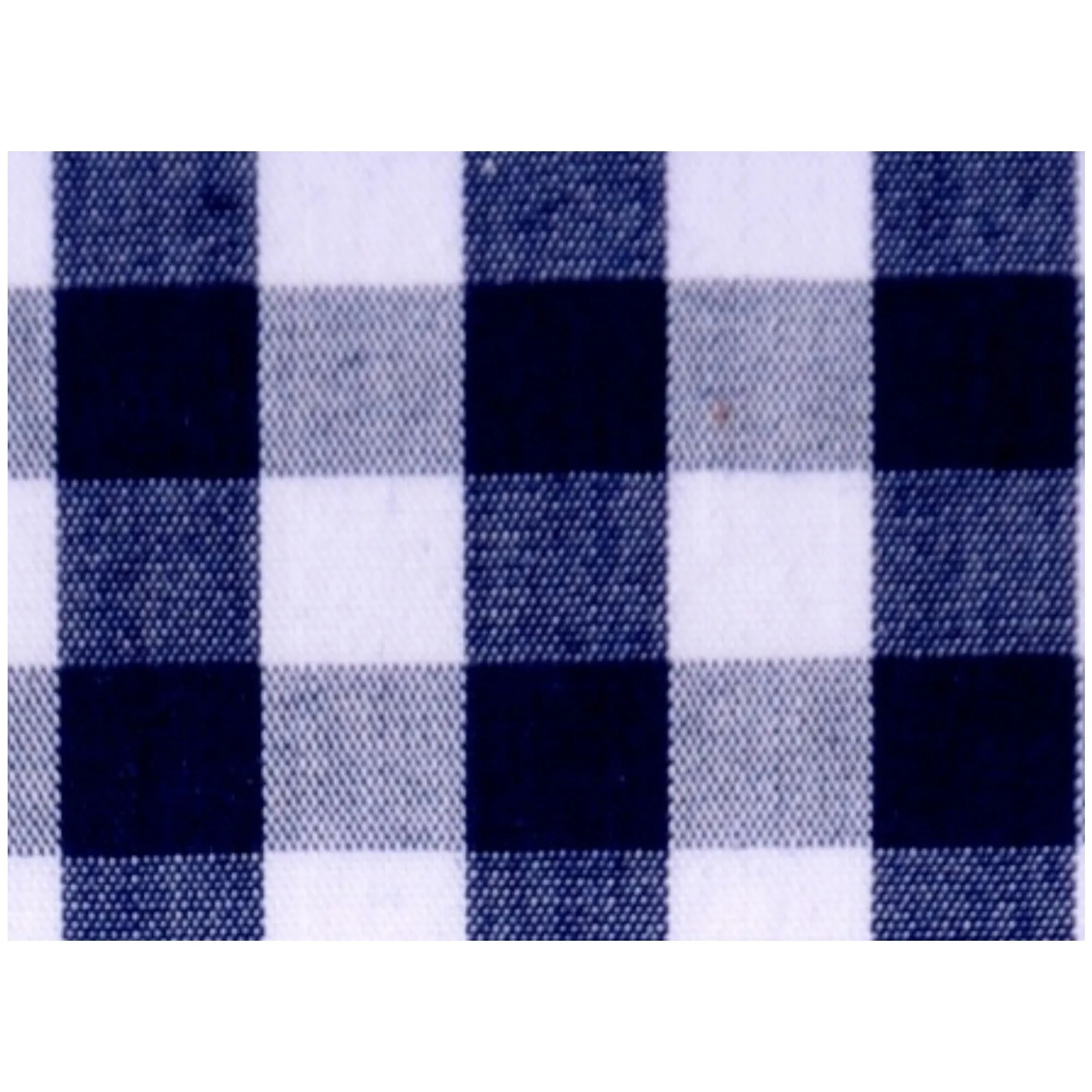 TheDapperTie - Men's Cotton Checks Flat Pre Folded Pocket Square on Card