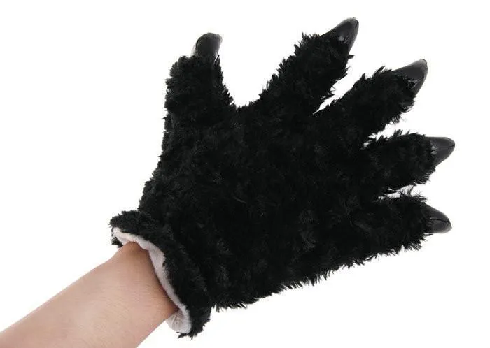 Unisex Onesies Warm Plush Animal Hands Claw Paw Furry gloves Kigurumi