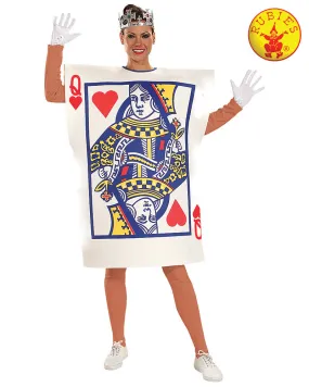 Women's Costume - Queen Of Hearts Playing Card