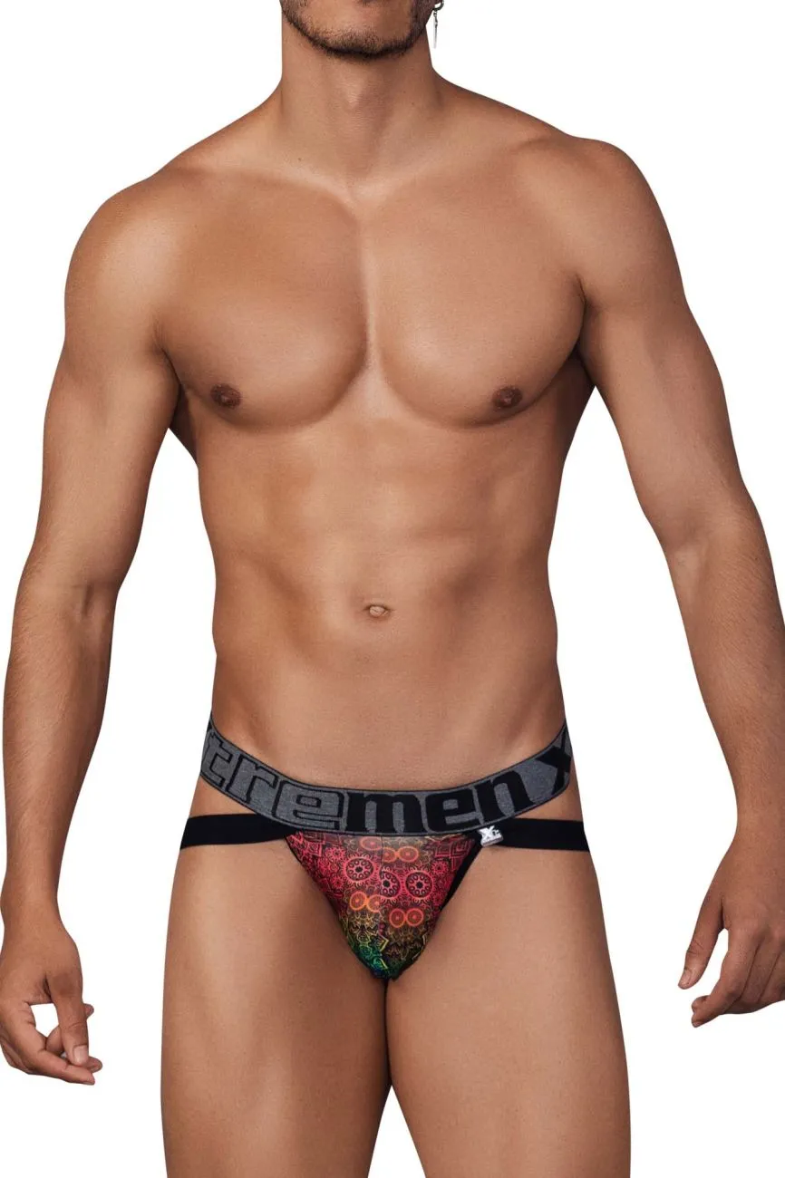 Xtremen 91148 Printed Microfiber Jockstrap Color Mandala